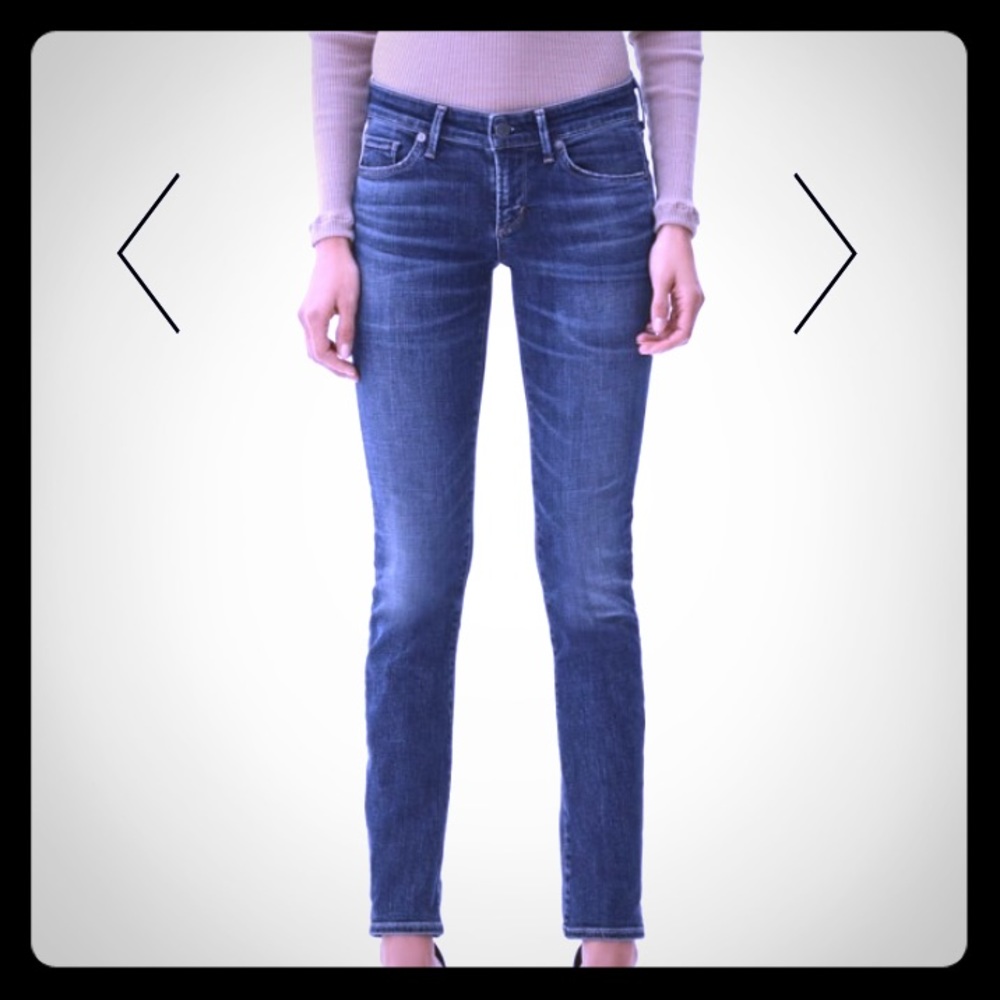 Citizens of Humanity racer low rise skinny jeans